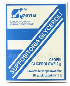 AVENA Czopki glicerolowe 2g - 10 szt.