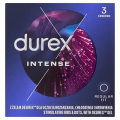 DUREX INTENSE Prezerwatywy - 3 szt.