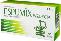 Espumix Wzdęcia 80 mg kaps. - 60 kaps.