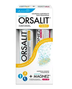 ORSALIT TABS + MAGNEZ z witaminą B6 - 24 tabl. mus...