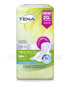 TENA LADY SLIM MINI PLUS WITH WINGS Wkłady...