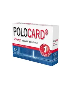 POLOCARD 75 mg - 60 tabl.