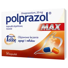POLPRAZOL MAX 20 mg - 14 kaps.