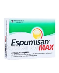 ESPUMISAN MAX - 20 kaps.