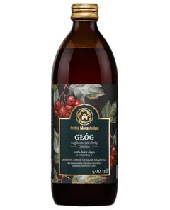 HERBAL MONASTERIUM Sok z Głogu - 500 ml