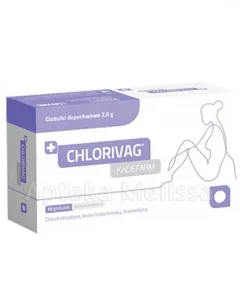 CHLORIVAG Globulki dopochwowe - 10 szt.