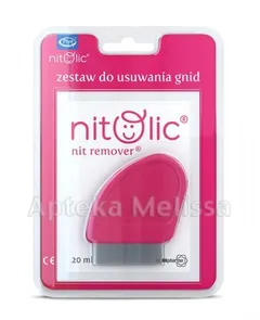 PIPI NITOLIC Zestaw do usuwania gnid - 20 ml +...