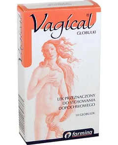 VAGICAL Przeciwzapalne gałki dopochwowe z...