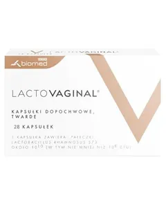 LACTOVAGINAL Kapsułki dopochwowe - 28 kaps. dop.