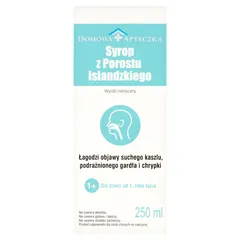 DOMOWA APTECZKA Syrop z porostu islandzkiego - 250...