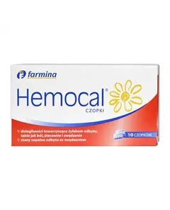 FARMINA Hemocal - 10 czop. 
