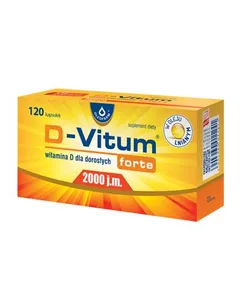 D-VITUM FORTE Witamina D dla dorosłych 2000 j.m. -...