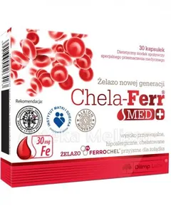 OLIMP CHELA FERR MED - 30 kaps.