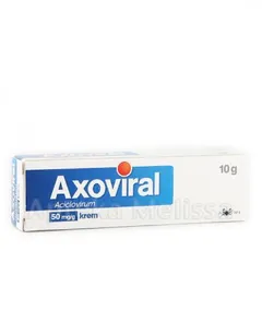 AXOVIRAL Krem 0,05 g/g - 10 g