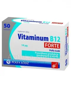 Vitaminum B12 FORTE 10mcg*50tabl.POLFA-Ł