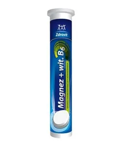 ZDROVIT MAGNEZ + WIT. B6 - 24 tabl. mus.