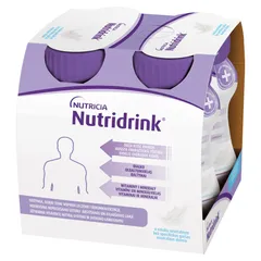 NUTRIDRINK O smaku neutralnym - 4 x 125 ml