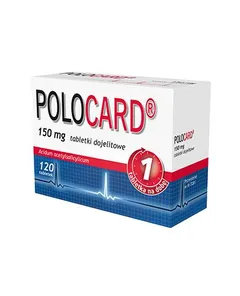 POLOCARD 150 mg - 120 tabl.