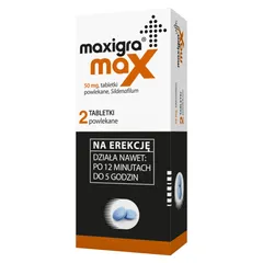Maxigra Max 50 mg - 2 tabl.