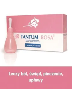 TANTUM ROSA 1 mg/ml roztwór dopochwowy - 5 x 140...